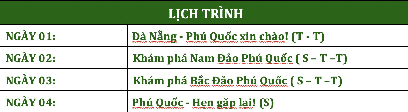 Tour du lịch Phú Quốc 4 ngày 3 đêm