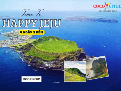 Tour Happy Jeju 4N3Đ - Hòn đảo 3 không
