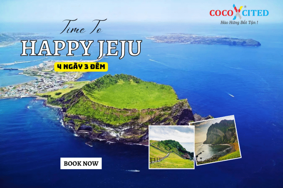 Tour Happy Jeju 4N3Đ - Hòn đảo 3 không