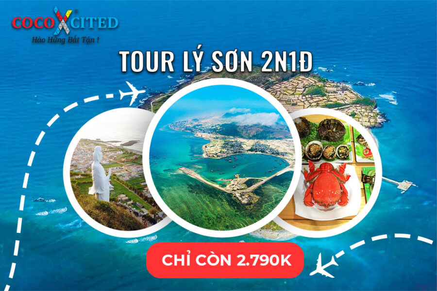 Tour Đảo Ngọc Lý Sơn 2 ngày 1 đêm