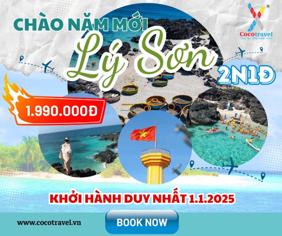 Tour Lý Sơn Tết Dương Lịch 2025 - 2N1Đ