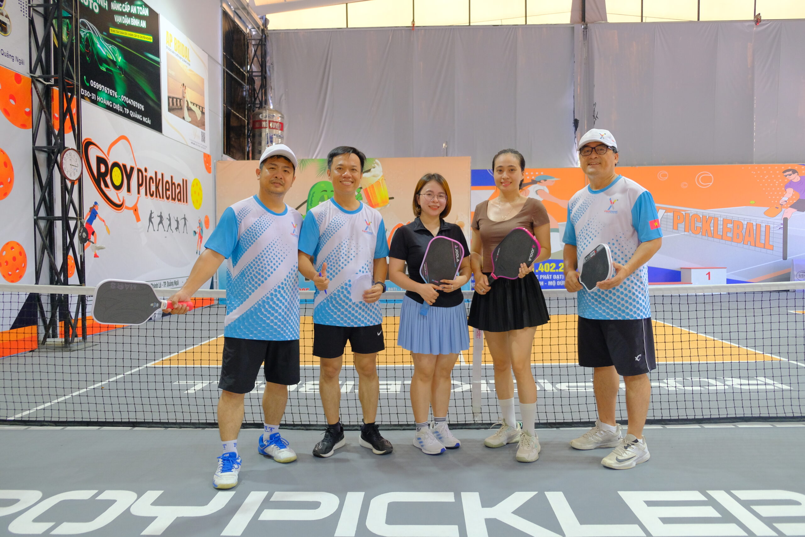 Giải Pickleball độc lạ ở Quảng Ngãi