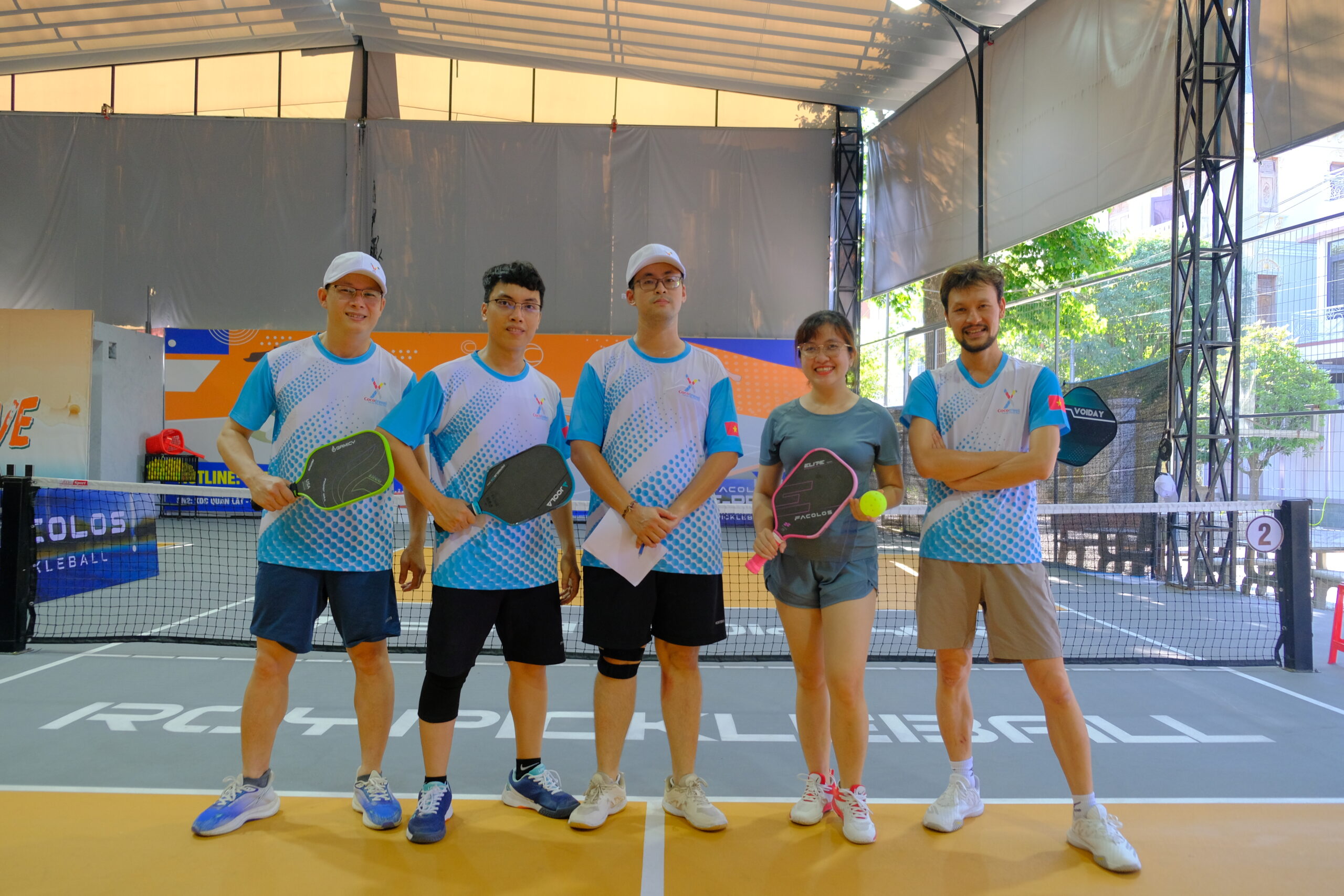 Giải pickleball cặp đôi tranh cúp Cocotravel mùa 1