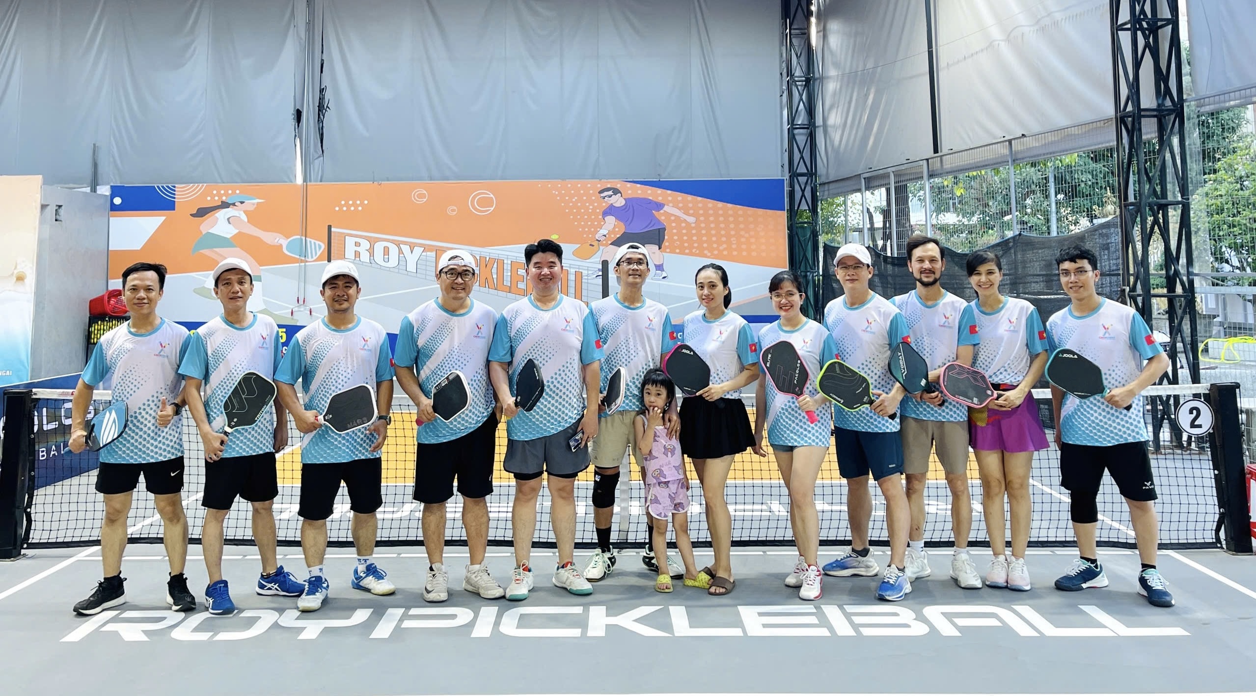 Giải Pickleball độc lạ ở Quảng Ngãi