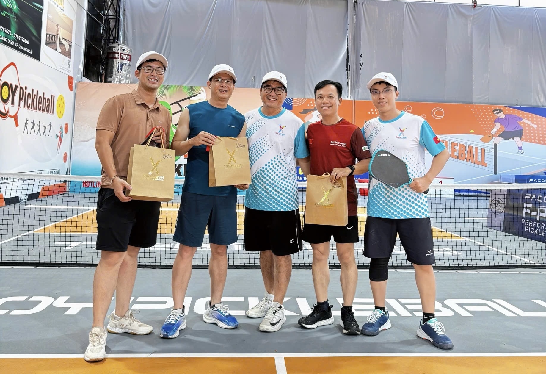 Giải pickleball cặp đôi tranh cúp Cocotravel mùa 1