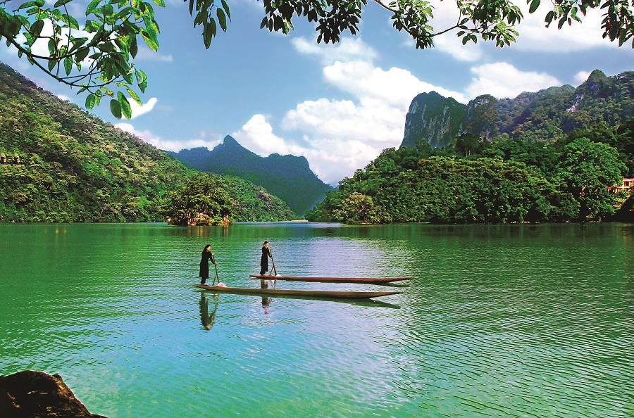 du lịch hồ ba bể, hồ ba bể