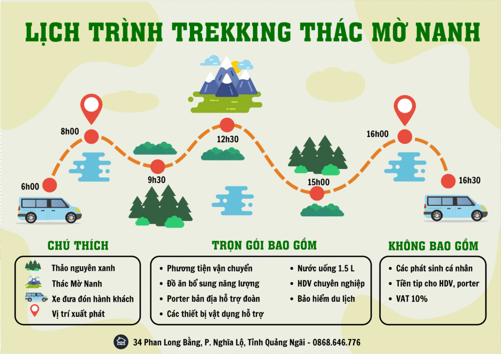 Lịch Trình trekking
