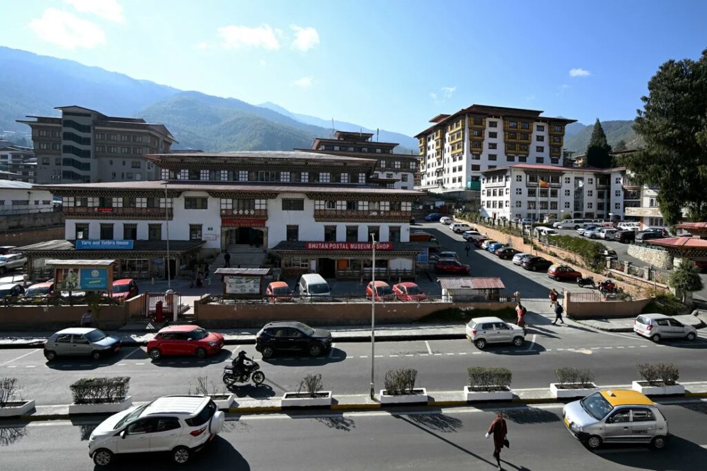sự thật thú vị về đất nước Bhutan, đường phố bhutan, du lịch bhutan, bhutan