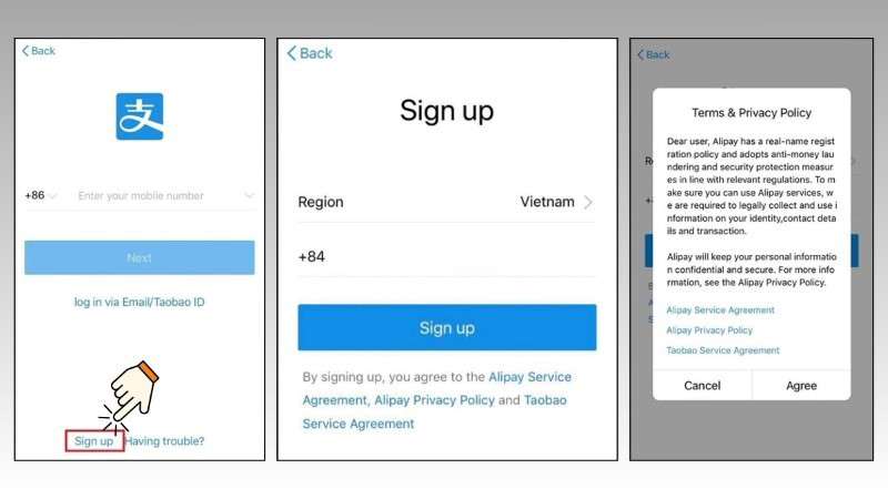 Hướng dẫn đăng ký Alipay khi đi du lịch Trung Quốc chi tiết nhất cho du khách Việt
