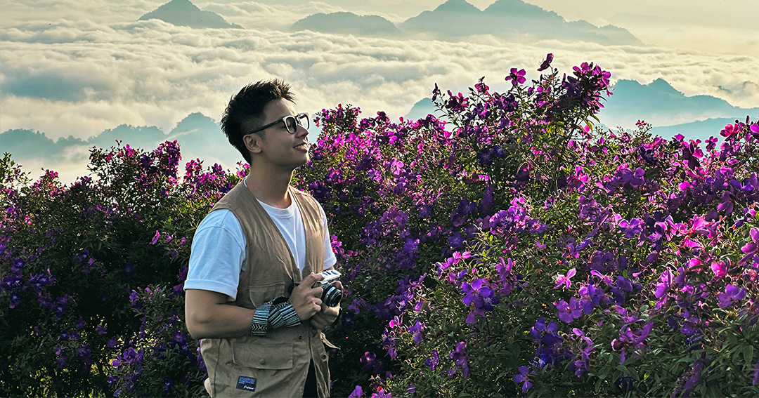 Đồi sim tím Suối Bon,Đồi sim tím Suối Bon Sơn La,Du lịch Suối Bon Vân Hồ,Check-in đồi sim Suối Bon