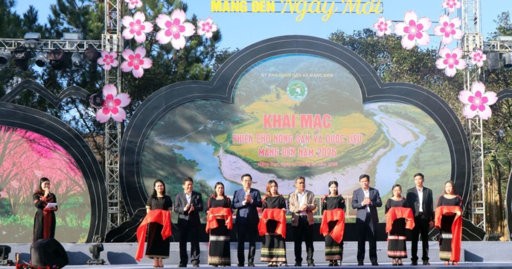 Lễ khai mạc Tuần văn hóa Du lịch Măng Đen 2026