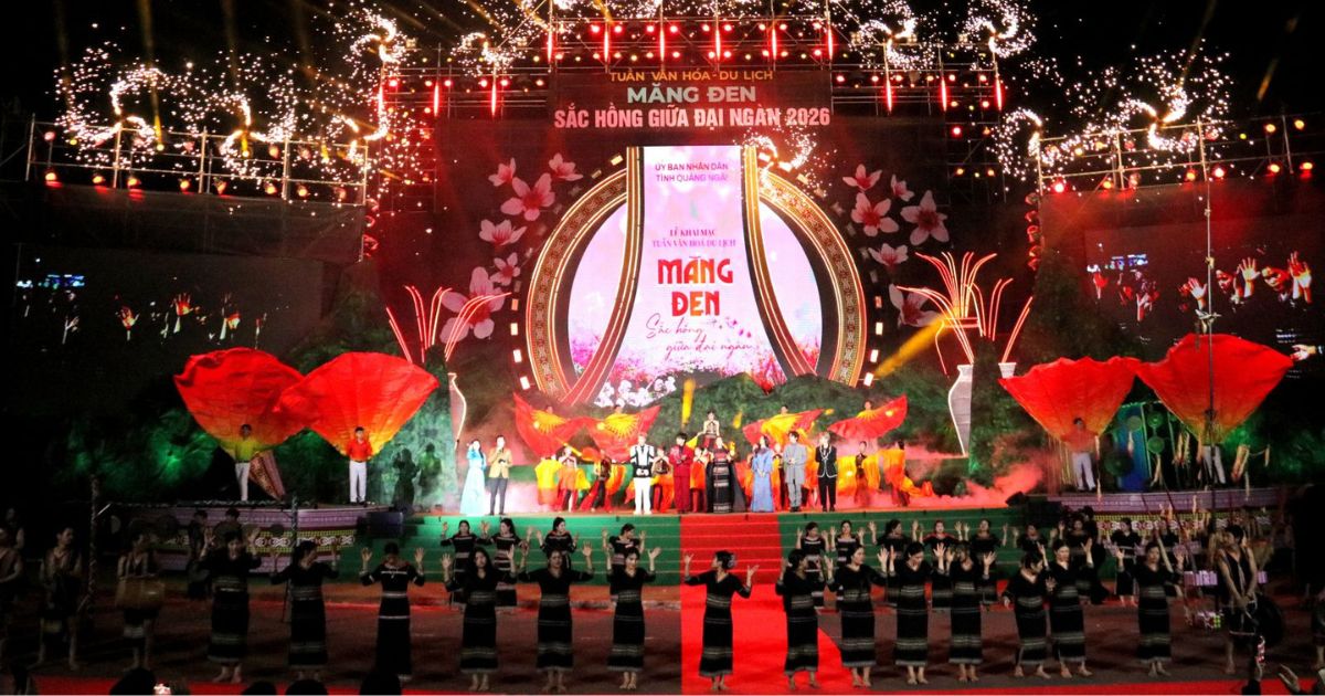Đêm nhạc khai mạc Tuần Văn hóa Du lịch Măng Đen 2026