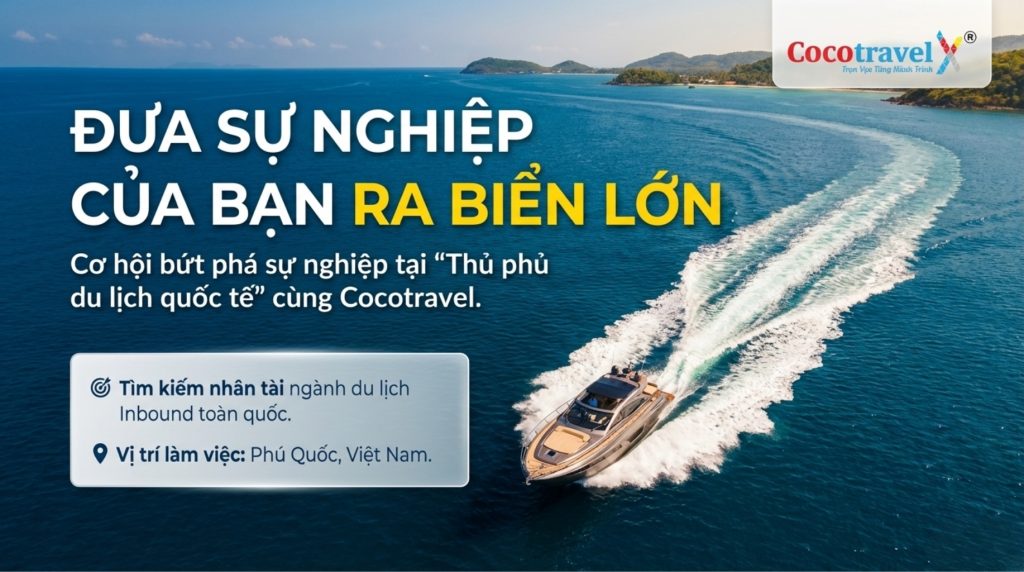 Cocotravel Phú Quốc tuyển dụng nhân sự