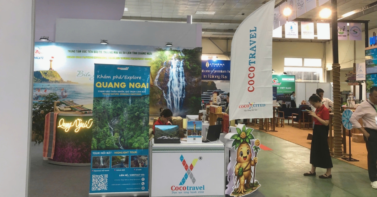 Cocotravel Quảng Ngãi tham gia hội chợ du lịch quốc tế Việt Nam - VITM 2026